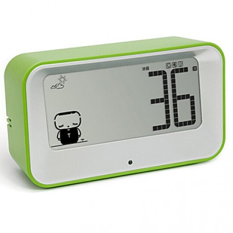 Mute Cute LED Multi-functional Alarm Clock  